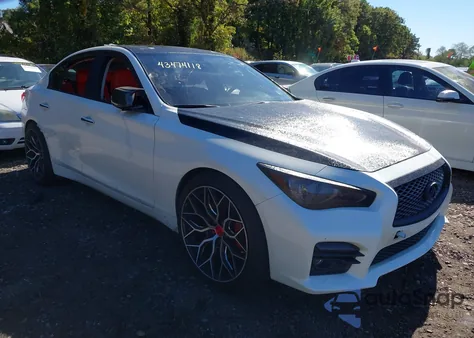 2017 Infiniti Q50 3.0T Premium z USA, uszkodzony, nr VIN JN1EV7AR5HM832079